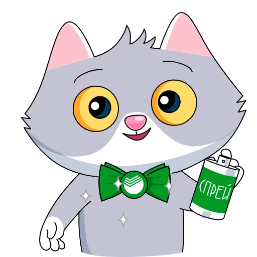 Эмодзи СберКот и его Вселенная