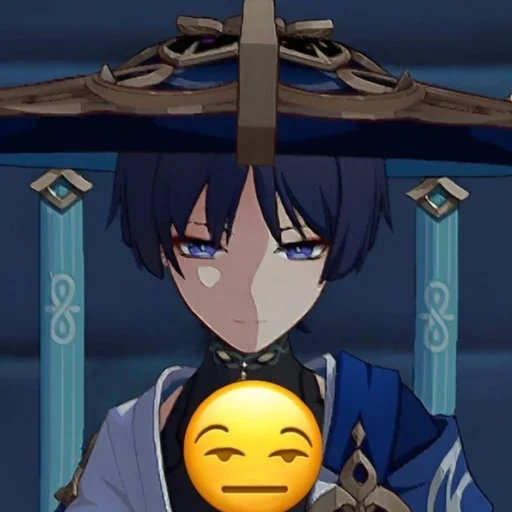 Эмодзи Scaramouche