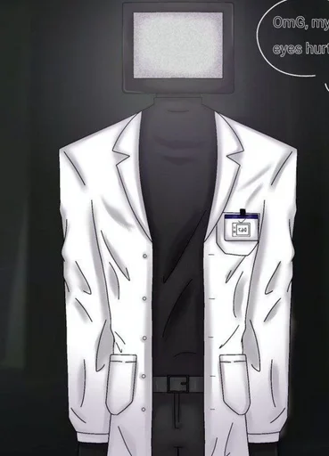 Эмодзи scientist tv man / skibidi toilet