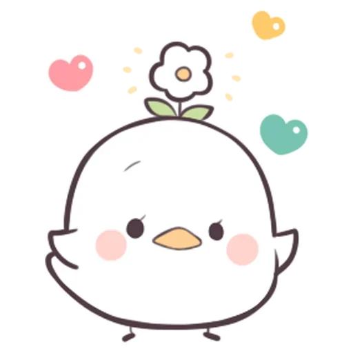 Эмодзи Птичка проросток