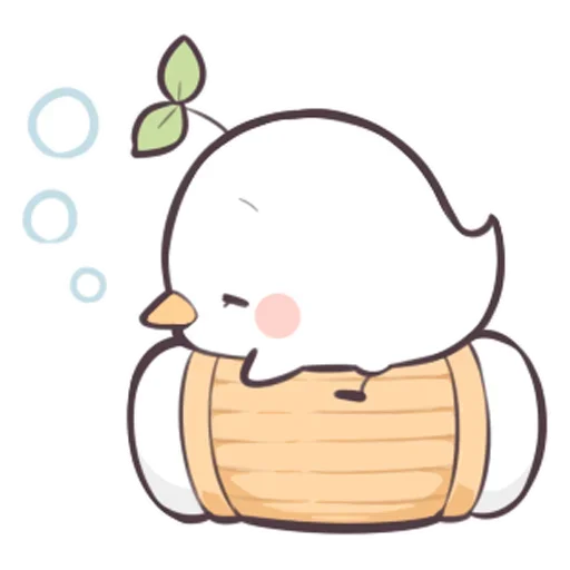 Эмодзи Птичка проросток