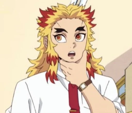 Эмодзи Kyojuro Rengoku