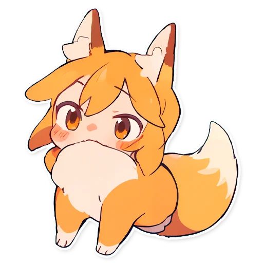 Эмодзи Сенко Сан | Senko San