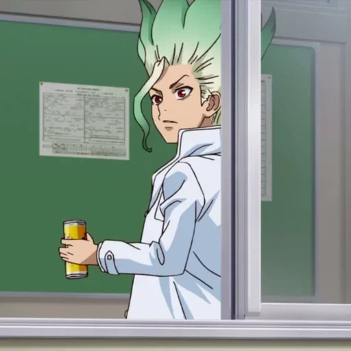 Эмодзи Senku Ishigami