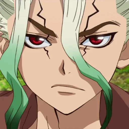 Эмодзи Senku Ishigami