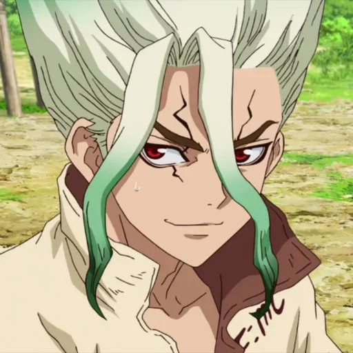 Эмодзи Senku Ishigami