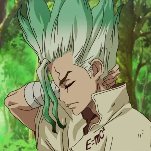 Эмодзи Senku Ishigami