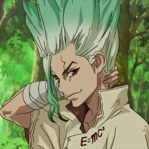 Эмодзи Senku Ishigami