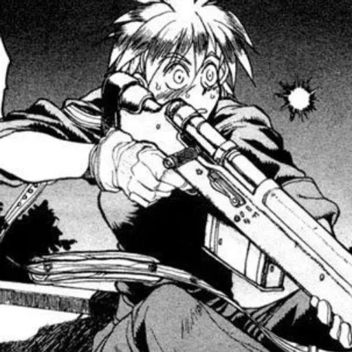 Эмодзи Seras Victoria / hellsing