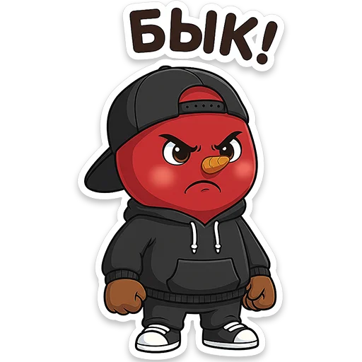 Эмодзи Снеговичок Shapy