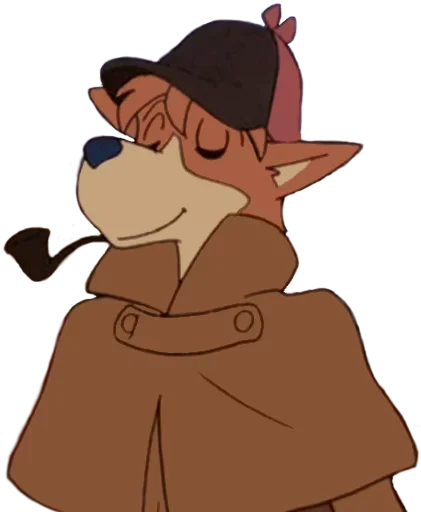 Эмодзи Sherlockhound