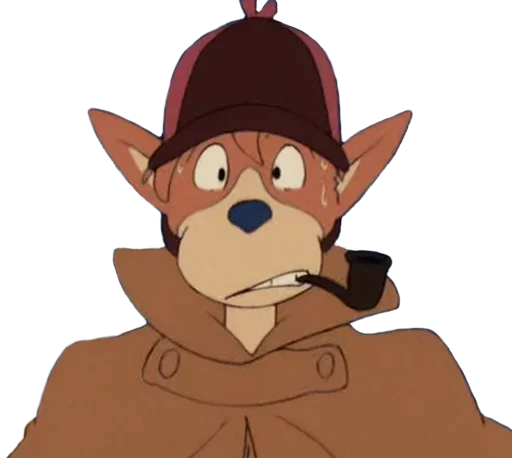 Эмодзи Sherlockhound