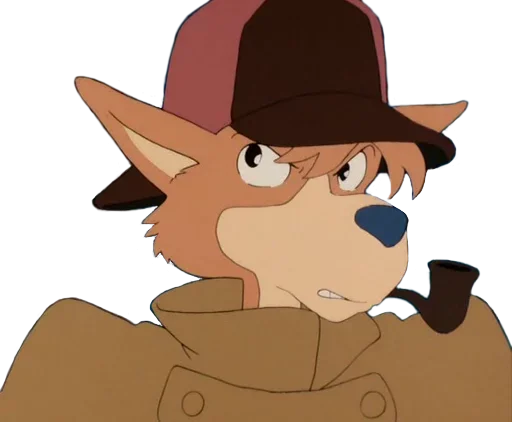 Эмодзи Sherlockhound