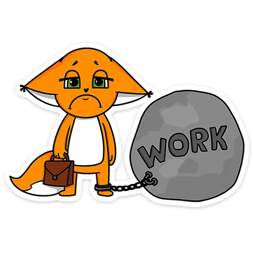 Эмодзи Ши в офисе