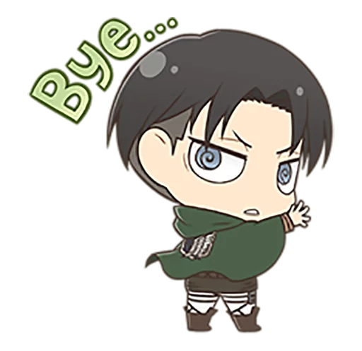 Эмодзи shingeki no kyojin chibi