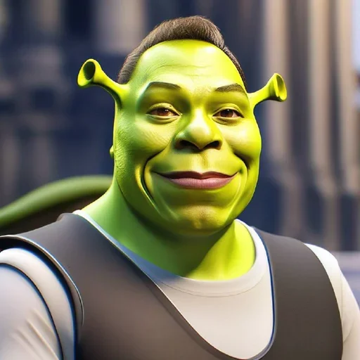 Эмодзи Shrek AI