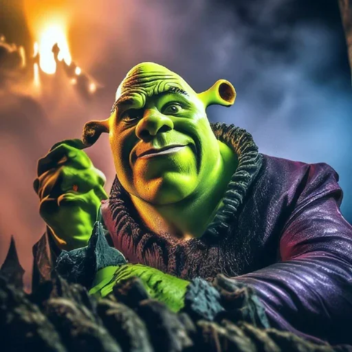 Эмодзи Shrek AI