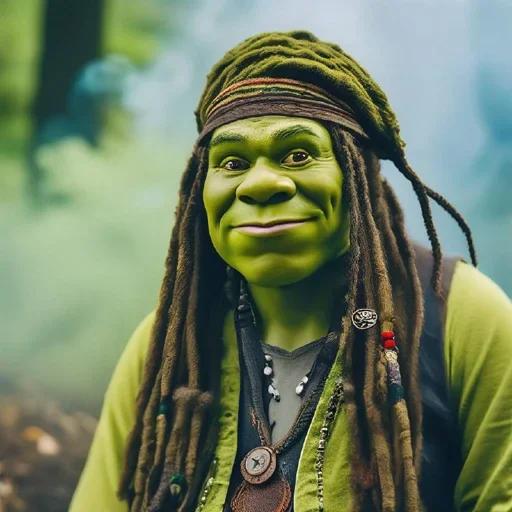 Эмодзи Shrek AI