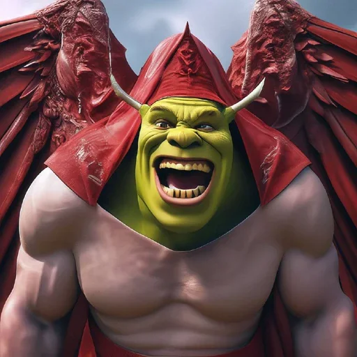Эмодзи Shrek AI