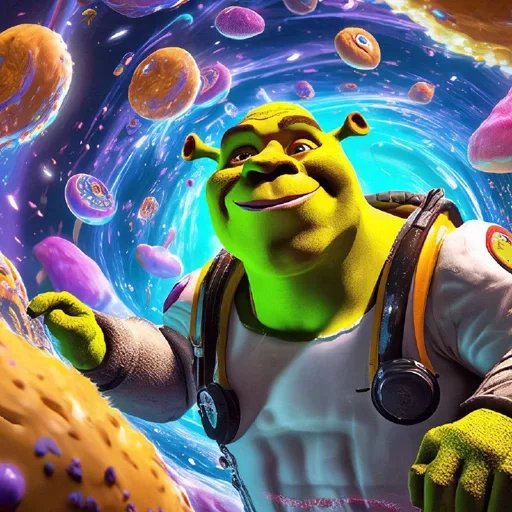 Эмодзи Shrek AI