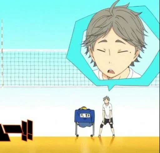 Эмодзи ✎sugawara koushi