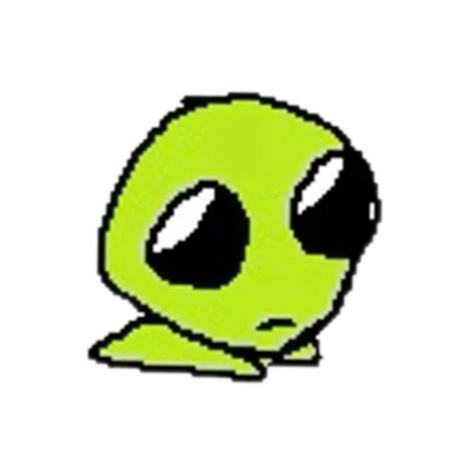 Эмодзи silly alien