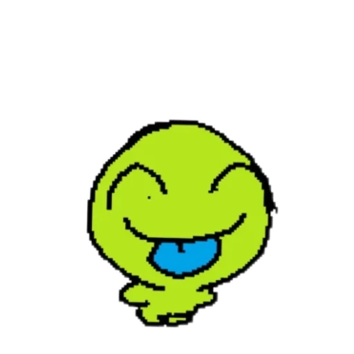 Эмодзи silly alien