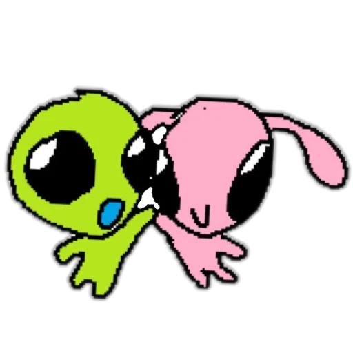 Эмодзи silly alien