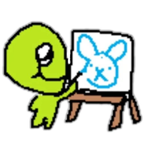 Эмодзи silly alien