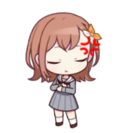 Эмодзи minori hanasato