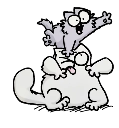 Эмодзи simon's cat