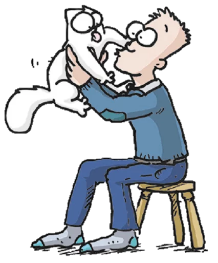 Эмодзи simon's cat