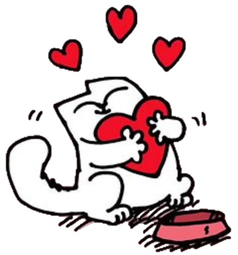 Эмодзи simon's cat