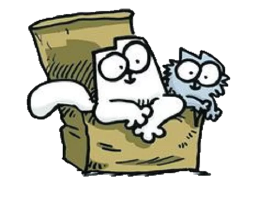 Эмодзи simon's cat