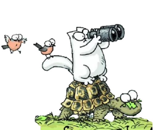 Эмодзи simon's cat