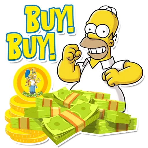 Эмодзи SIMPSONS INU