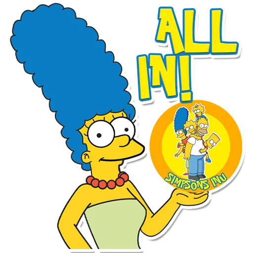 Эмодзи SIMPSONS INU