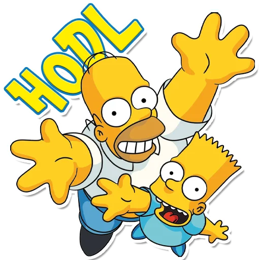 Эмодзи SIMPSONS INU