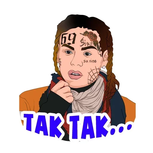 Эмодзи 6ix9ine