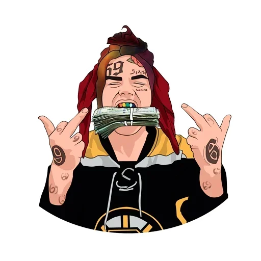 Эмодзи 6ix9ine