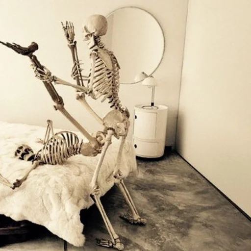 Эмодзи Skeleton Mania