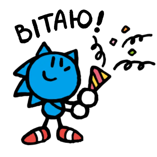 Эмодзи Sonic Sketchog UA