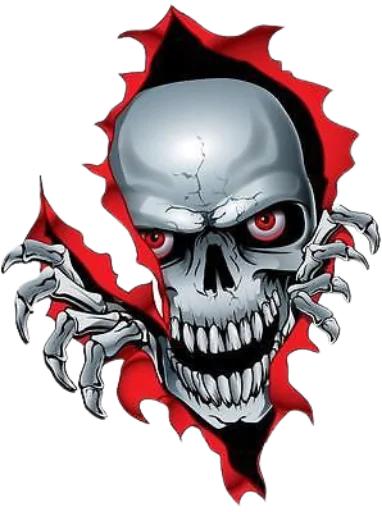 Эмодзи skullUI