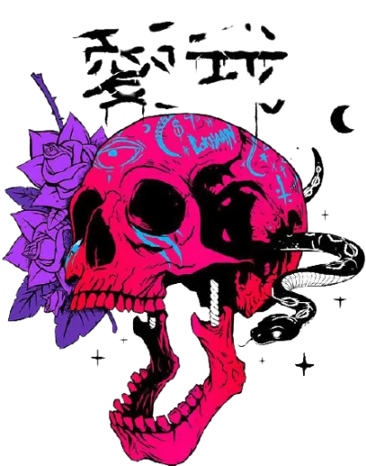 Эмодзи skullUI