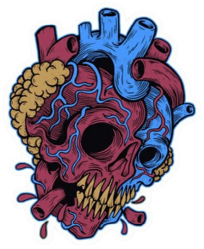 Эмодзи skullUI