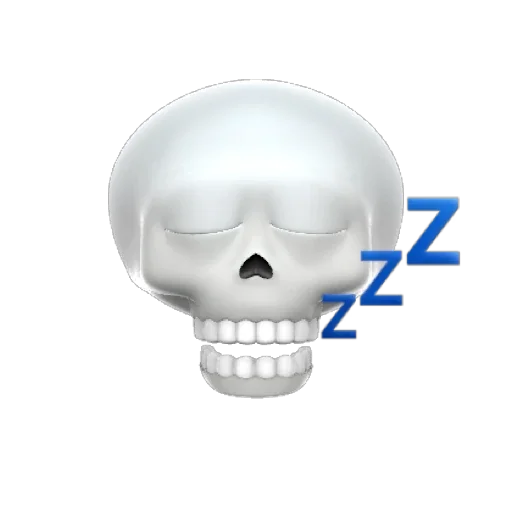 Эмодзи SKULL MEMOJI