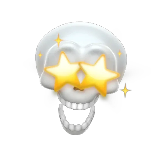 Эмодзи SKULL MEMOJI