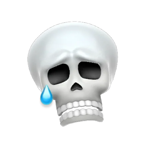 Эмодзи SKULL MEMOJI