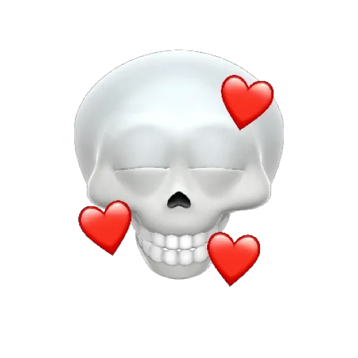 Эмодзи SKULL MEMOJI