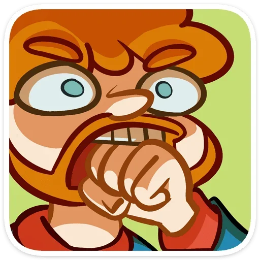 Эмодзи Рыжий Славик